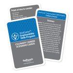 Culinary Scenario Cards - 10 pack