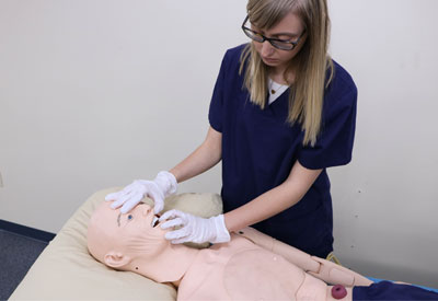 Geriatric nursing manikin