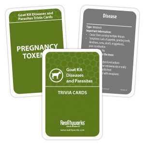 Goat Kit Disease and Parasite Trivia Cards