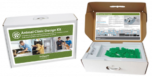 animal clinic design branded box