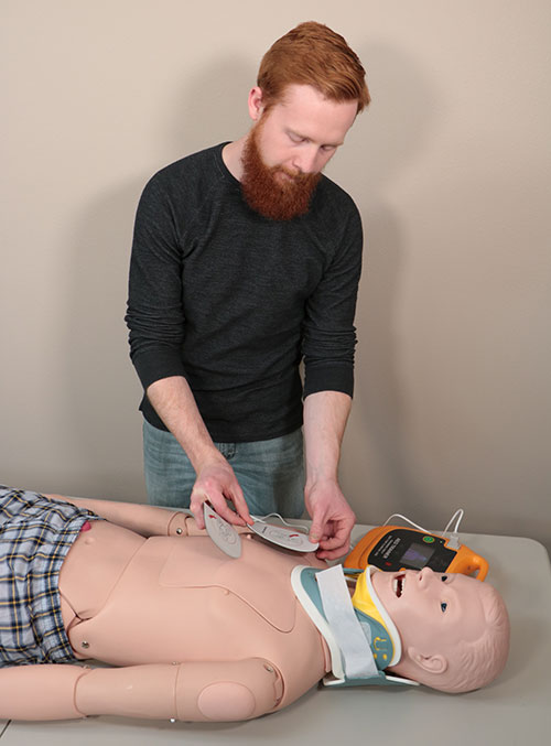 teaching health science foundations with the AED trainer