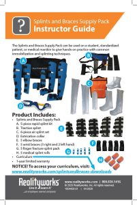 instructor guide sample - branding