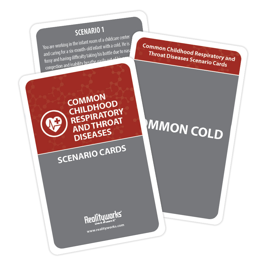Common Resp Diseases Baby Cards