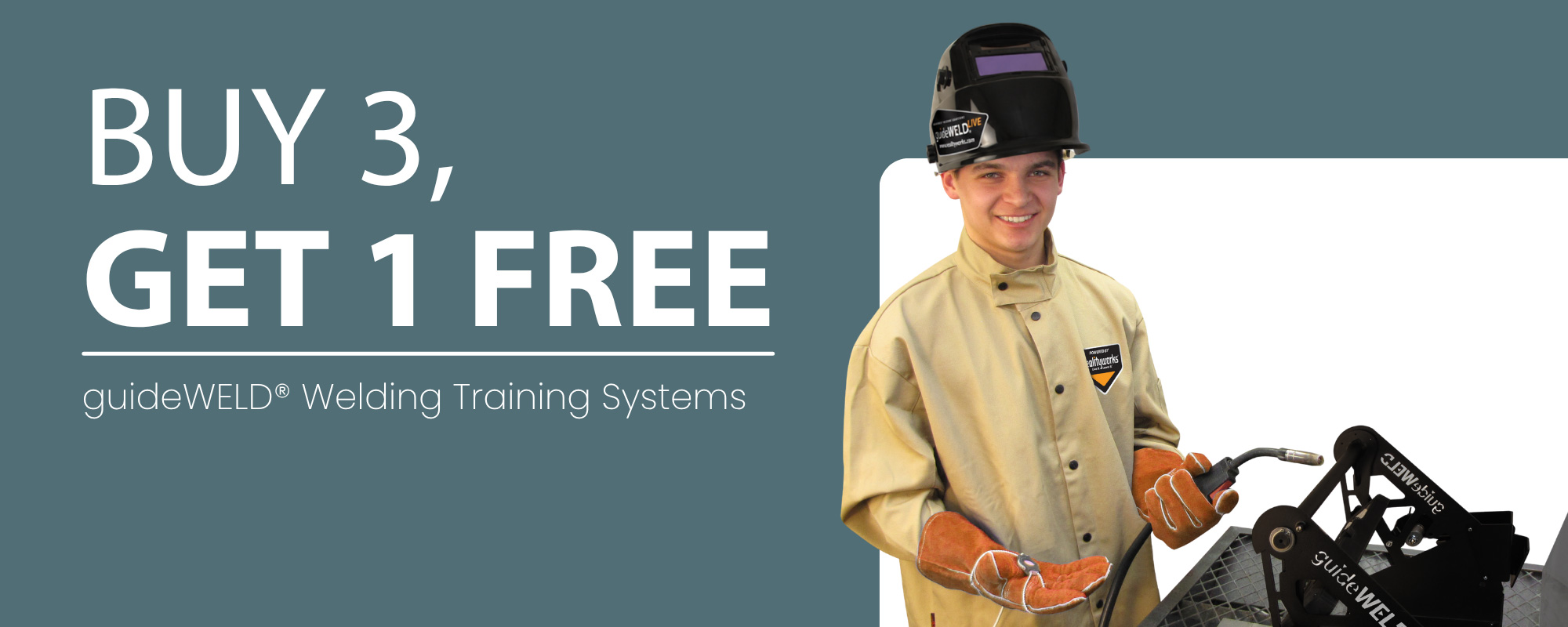 Buy 3 Get 1 Free - guideWELD Training Systems